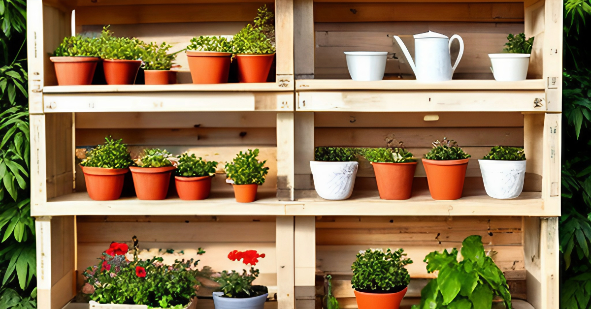 Transform Your Garden with These Beautiful Pallet Shelf Ideas